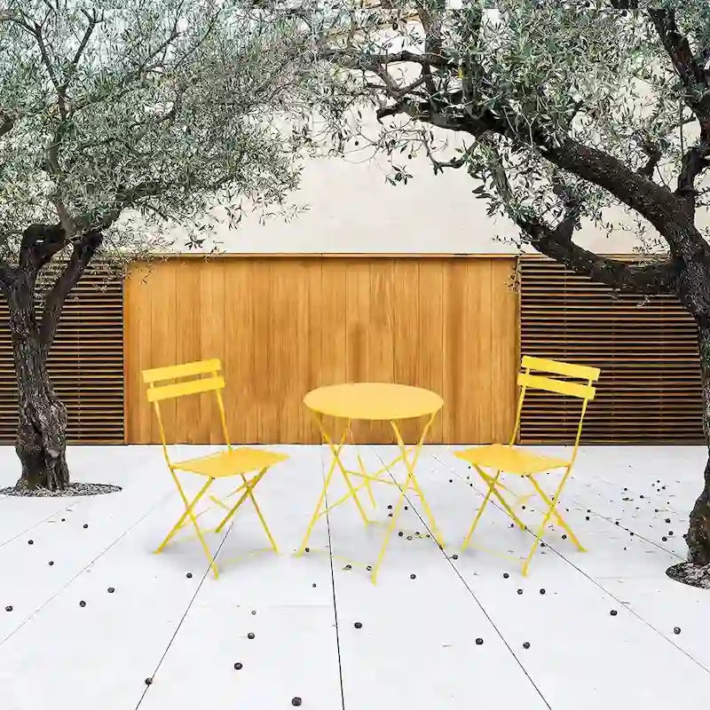Round 2 Person - 23.6 Long Bistro Set (6 Colors )