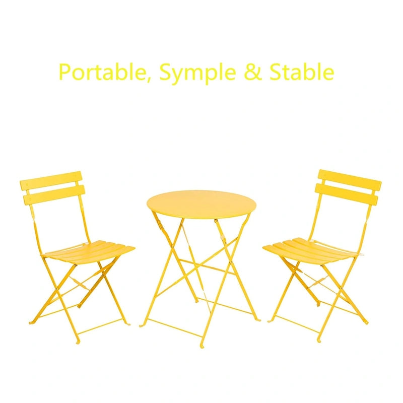 Round 2 Person - 23.6 Long Bistro Set (6 Colors )