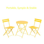 Round 2 Person - 23.6 Long Bistro Set (6 Colors )