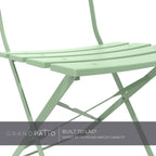 Round 2 Person - 23.6 Long Bistro Set (6 Colors )