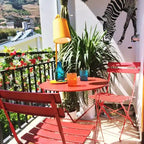 Round 2 Person - 23.6 Long Bistro Set (6 Colors )