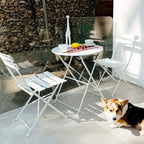 Round 2 Person - 23.6 Long Bistro Set (6 Colors )