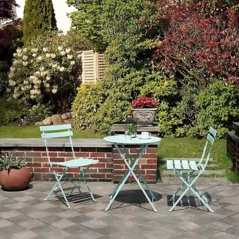 Round 2 Person - 23.6 Long Bistro Set (6 Colors )
