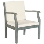 SAFAVIEH Outdoor Hazbie Acacia Wood 5-Piece Patio Set - 26W x 32D x 25H