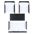 SAFAVIEH Outdoor Alie 4-Piece Wicker Living Set - 51W x 30D x 30H