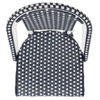 SAFAVIEH Emiliana Outdoor Side Chair Set of 2 (Fully Assembled) - 20Wx35Dx22H