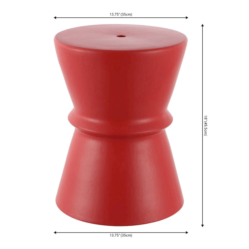 SAFAVIEH Gina Ceramic Decorative Garden Stool (Fully Assembled)