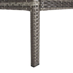 SAFAVIEH Outdoor Sherlyn 4-Piece Conversation Patio Set - 40W x 32D x 24H
