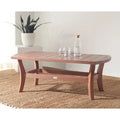 SAFAVIEH Couture Myrna Outdoor Coffee Table - 50.4 W x 28.5 L x 18.9 H - 50Wx29Dx19H