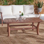 SAFAVIEH Couture Myrna Outdoor Coffee Table - 50.4 W x 28.5 L x 18.9 H - 50Wx29Dx19H