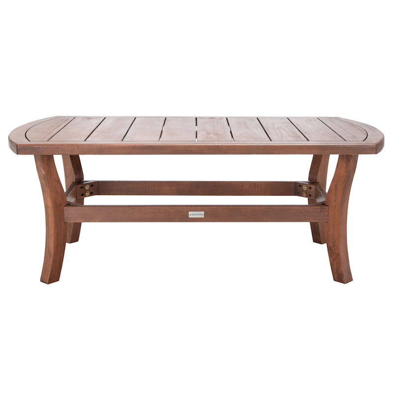 SAFAVIEH Couture Myrna Outdoor Coffee Table - 50.4 W x 28.5 L x 18.9 H - 50Wx29Dx19H