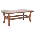 SAFAVIEH Couture Myrna Outdoor Coffee Table - 50.4 W x 28.5 L x 18.9 H - 50Wx29Dx19H