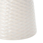 SAFAVIEH Faye White Ceramic Decorative Garden Stool