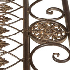 SAFAVIEH Outdoor Jalyn Victorian Scroll Iron 4-Piece Patio Set