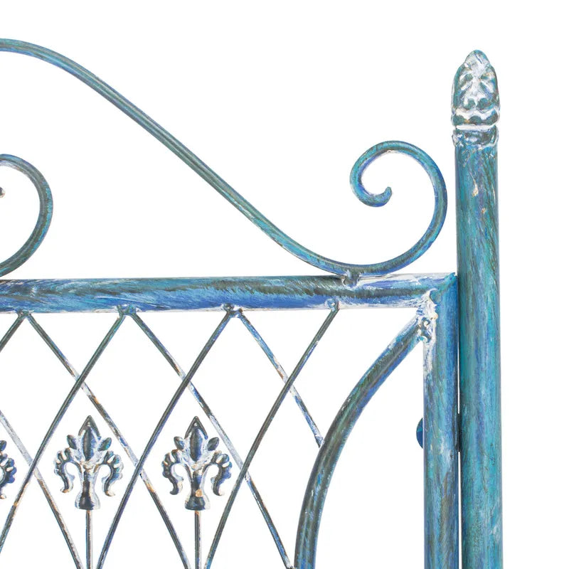 SAFAVIEH Outdoor Jalyn Victorian Scroll Iron 4-Piece Patio Set