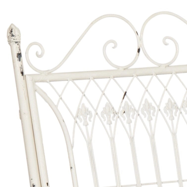 SAFAVIEH Outdoor Jalyn Victorian Scroll Iron 4-Piece Patio Set