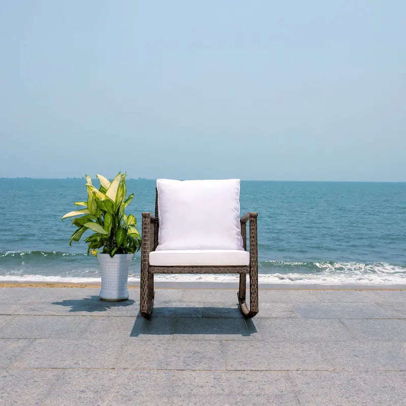 SAFAVIEH Outdoor Concepta Rocking Chair - 26W x 32D x 31H