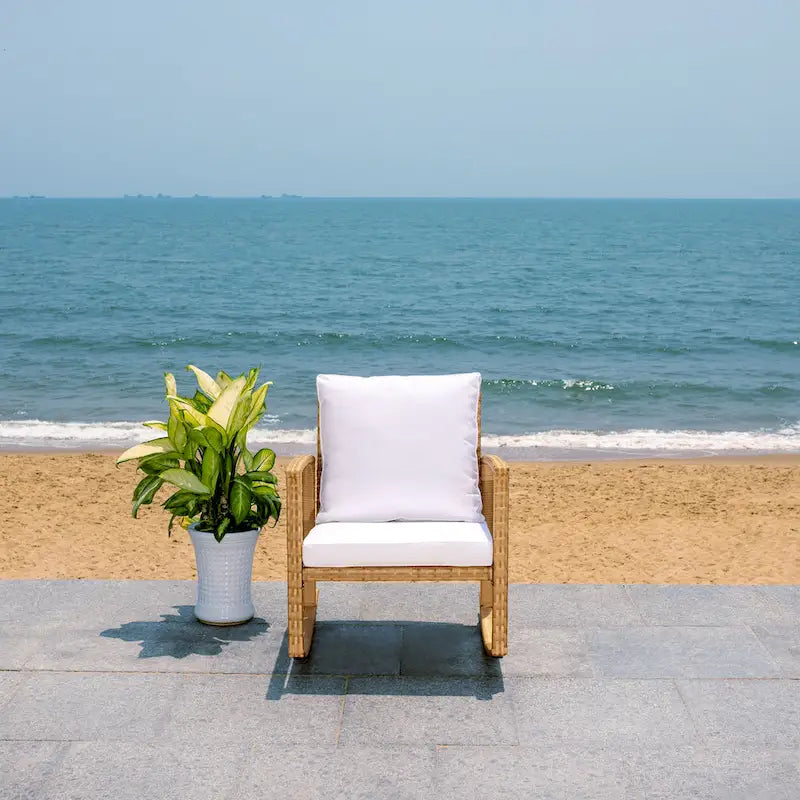 SAFAVIEH Outdoor Concepta Rocking Chair - 26W x 32D x 31H