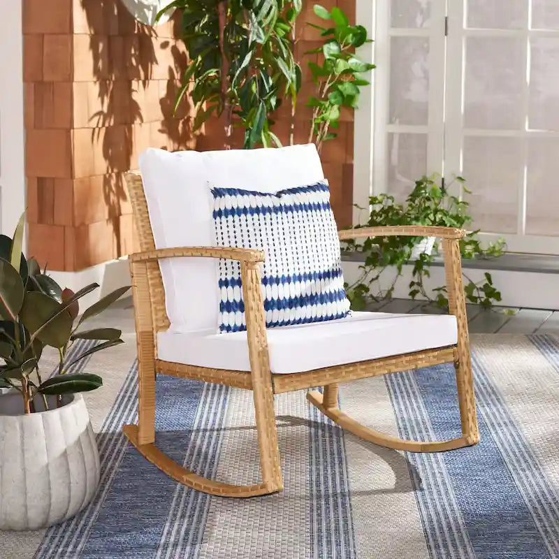 SAFAVIEH Outdoor Concepta Rocking Chair - 26W x 32D x 31H