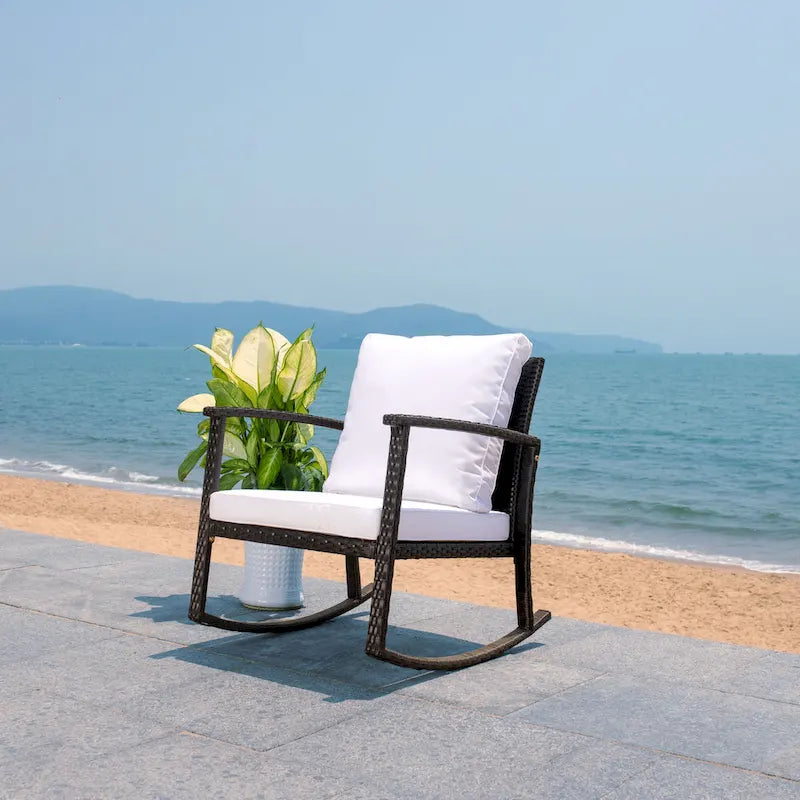 SAFAVIEH Outdoor Concepta Rocking Chair - 26W x 32D x 31H
