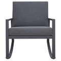 SAFAVIEH Outdoor Janetta Rocking Chair - 37W x 29D x 26H