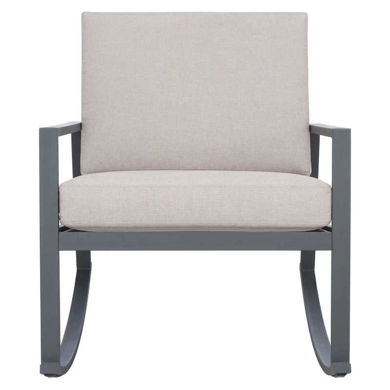 SAFAVIEH Outdoor Janetta Rocking Chair - 37W x 29D x 26H