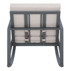 SAFAVIEH Outdoor Janetta Rocking Chair - 37W x 29D x 26H