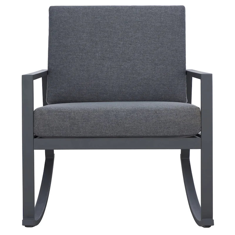 SAFAVIEH Outdoor Janetta Rocking Chair - 37W x 29D x 26H