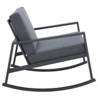 SAFAVIEH Outdoor Janetta Rocking Chair - 37W x 29D x 26H