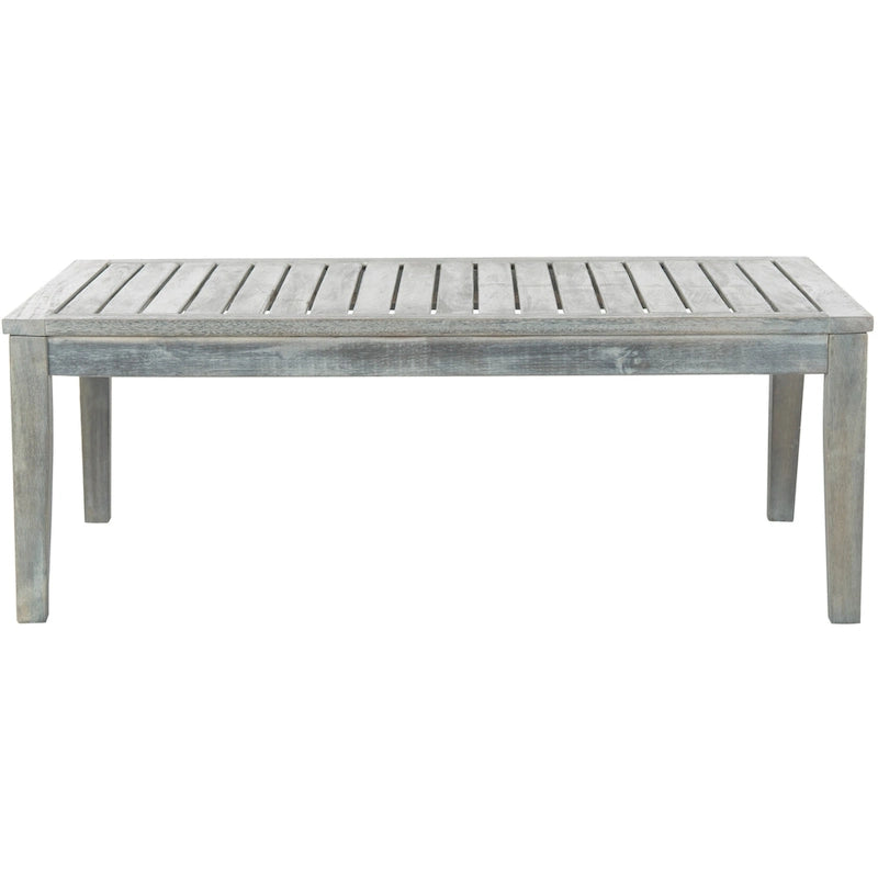 SAFAVIEH Outdoor Arely Acacia Wood 4-Piece Patio Set - 48W x 32D x 25H