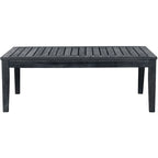 SAFAVIEH Outdoor Arely Acacia Wood 4-Piece Patio Set - 48W x 32D x 25H