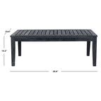 SAFAVIEH Outdoor Arely Acacia Wood 4-Piece Patio Set - 48W x 32D x 25H