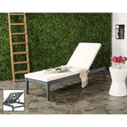 SAFAVIEH Outdoor Kicki Chaise Lounge Chair - 24Wx74Dx15H