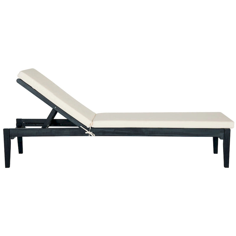 SAFAVIEH Outdoor Kicki Chaise Lounge Chair - 24Wx74Dx15H