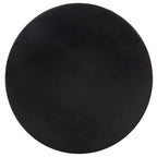 SAFAVIEH Elektra Indoor/ Outdoor Modern Black Concrete Round Accent Table - 14.9 W x 14.9 L x 17.7 H - 15Wx15Dx18H