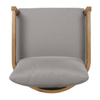 Brooklyn Acacia Wood Outdoor Club Chair with Cushions by Christopher Knight Home