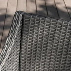 Antibes Outdoor Wicker Dining Chairs with Cushions by Christopher Knight Home - N/A