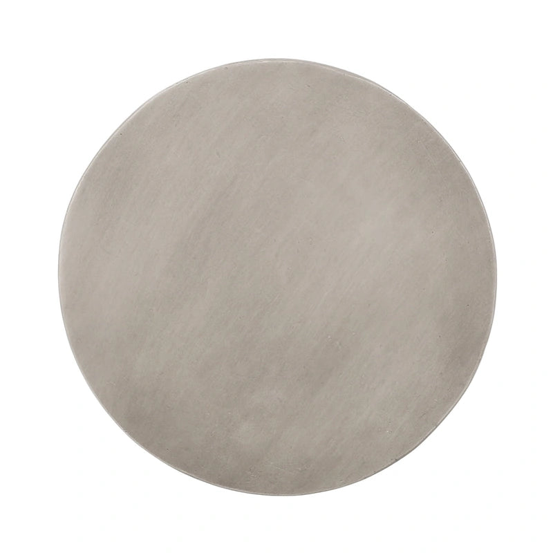 Cayce Outdoor Lightweight Concrete Side Table by Christopher Knight Home