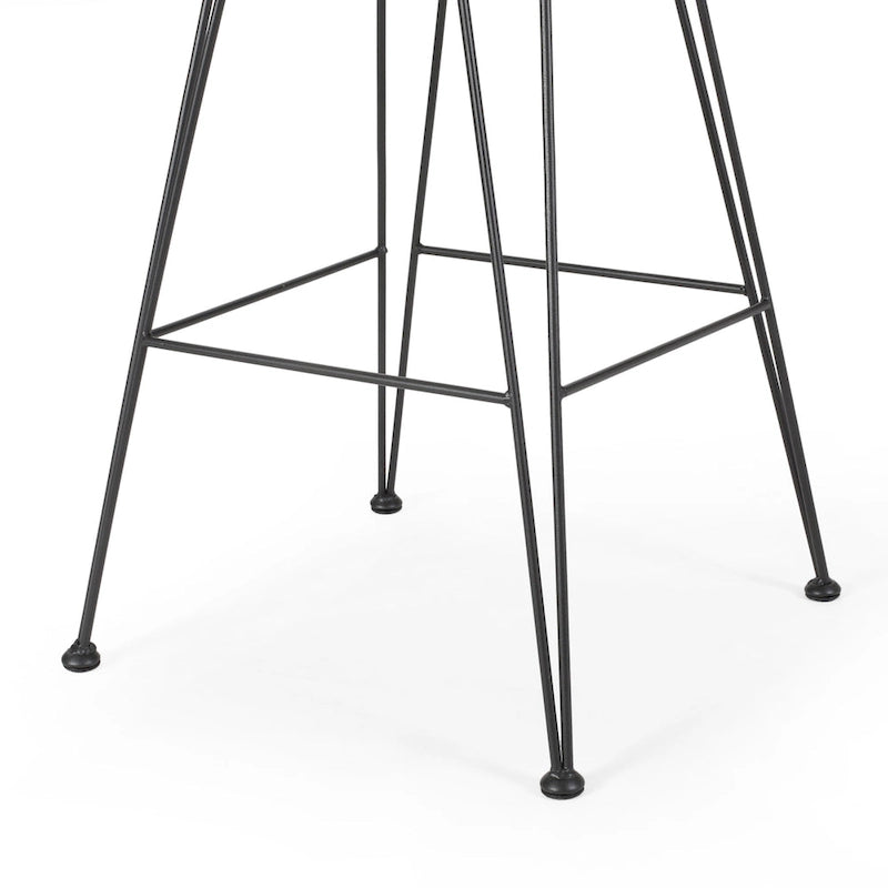 Dale Outdoor Wicker 30 Inch Barstools (Set of 2) by Christopher Knight Home