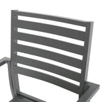 Cape Coral Aluminum Modern Outdoor Dining Chair (Set of 2) by Christopher Knight Home