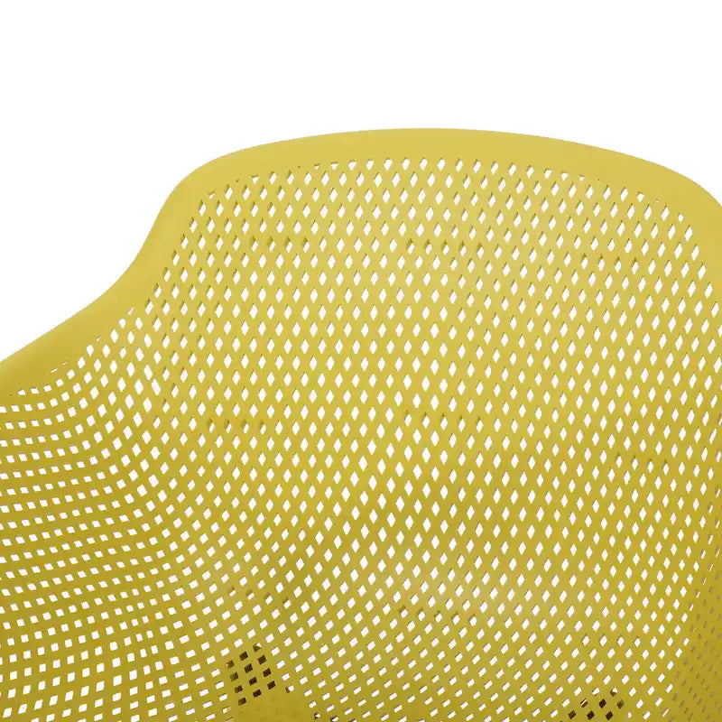 Lotus Outdoor Modern Dining Chairs (Set of 4) by Christopher Knight Home