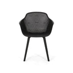 Lotus Outdoor Modern Dining Chairs (Set of 4) by Christopher Knight Home