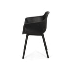 Lotus Outdoor Modern Dining Chairs (Set of 4) by Christopher Knight Home