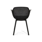 Lotus Outdoor Modern Dining Chairs (Set of 4) by Christopher Knight Home