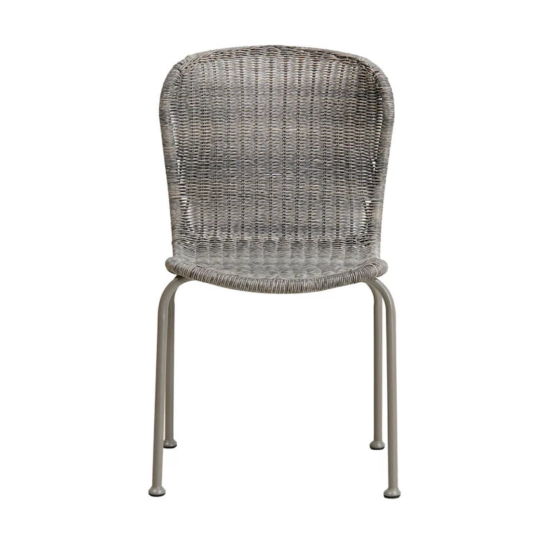 Spinnaker Outdoor Boho Wicker Dining Chair (Set of 2) by Christopher Knight Home - 20.25 W x 25.50 D x 34.75 H
