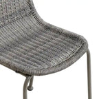 Spinnaker Outdoor Boho Wicker Dining Chair (Set of 2) by Christopher Knight Home - 20.25 W x 25.50 D x 34.75 H