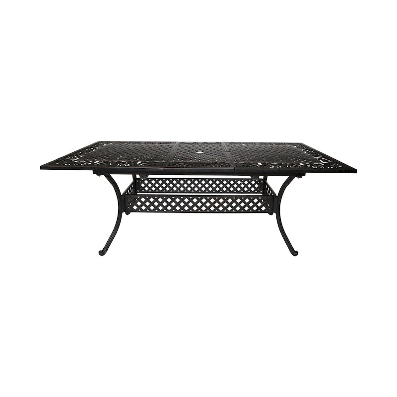 Phoenix Outdoor 64 - 81Expandable Cast Aluminum Dining Table by Christopher Knight Home