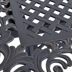 Phoenix Outdoor 64 - 81Expandable Cast Aluminum Dining Table by Christopher Knight Home