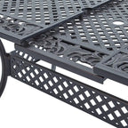 Phoenix Outdoor 64 - 81Expandable Cast Aluminum Dining Table by Christopher Knight Home