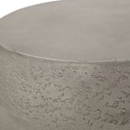 Orion Outdoor Contemporary Lightweight Concrete Accent Side Table by Christopher Knight Home - 19.00W x 19.00D x 16.25H
